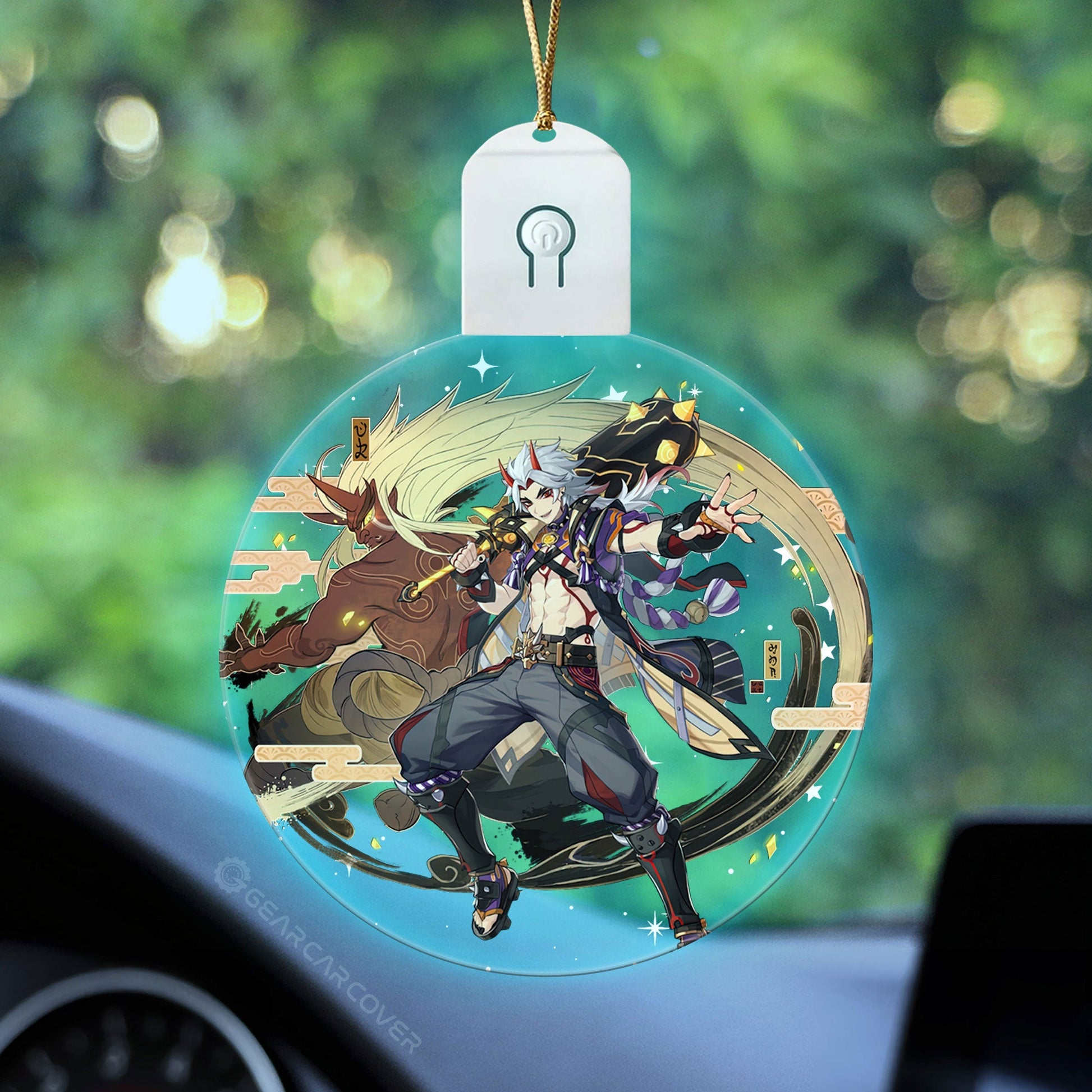 Arataki Itto Led Ornament Custom Car Decorations - Gearcarcover - 2