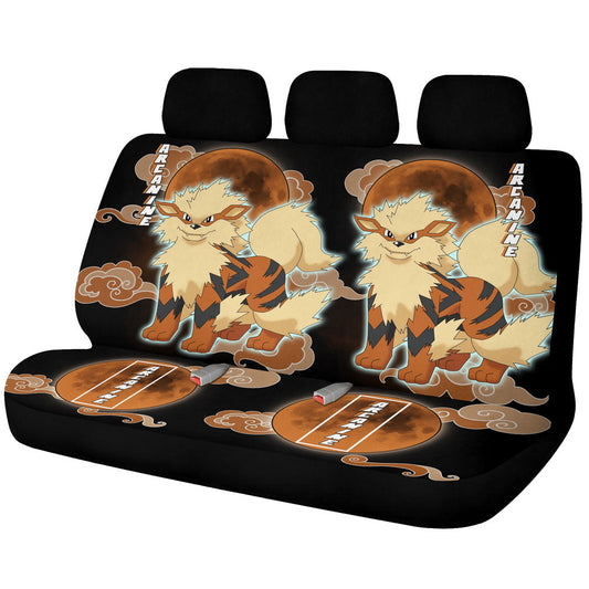 Arcanine Car Back Seat Covers Custom Car Accessories - Gearcarcover - 1