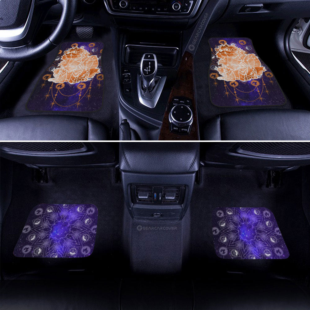 Arcanine Car Floor Mats Custom Car Accessories - Gearcarcover - 2