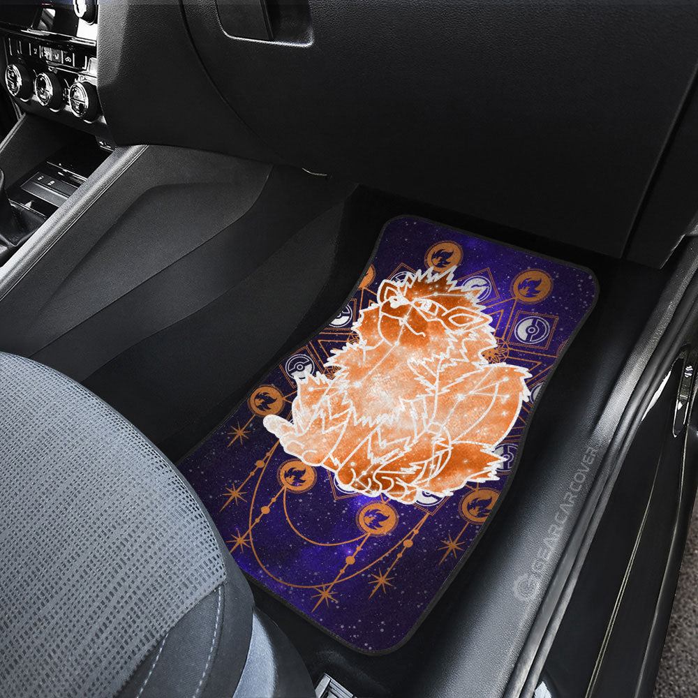 Arcanine Car Floor Mats Custom Car Accessories - Gearcarcover - 3