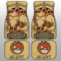 Arcanine Car Floor Mats Custom Car Interior Accessories - Gearcarcover - 1