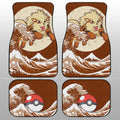 Arcanine Car Floor Mats Custom Pokemon Car Accessories - Gearcarcover - 1