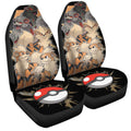 Arcanine Car Seat Covers Custom Car Accessories For Fans - Gearcarcover - 3