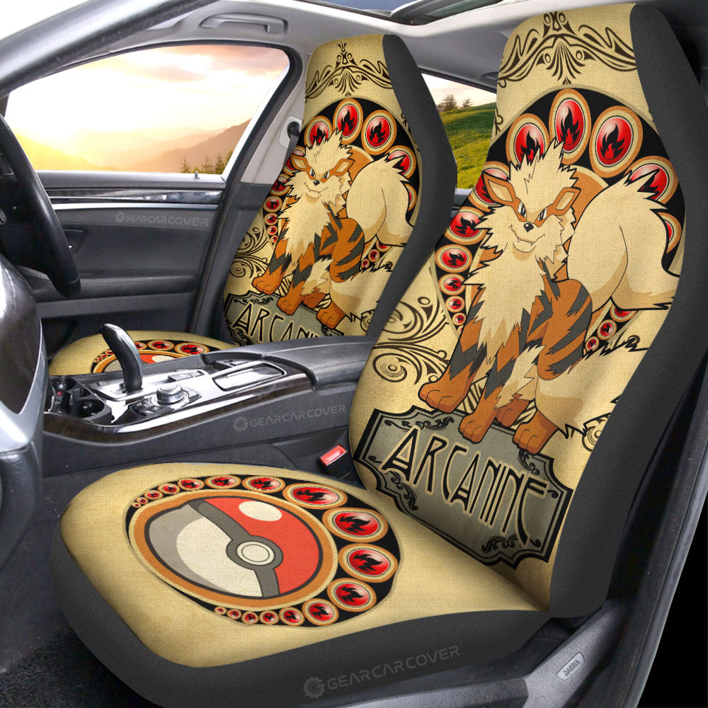 Arcanine Car Seat Covers Custom Car Interior Accessories - Gearcarcover - 1