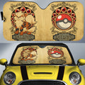 Arcanine Car Sunshade Custom Car Interior Accessories - Gearcarcover - 1