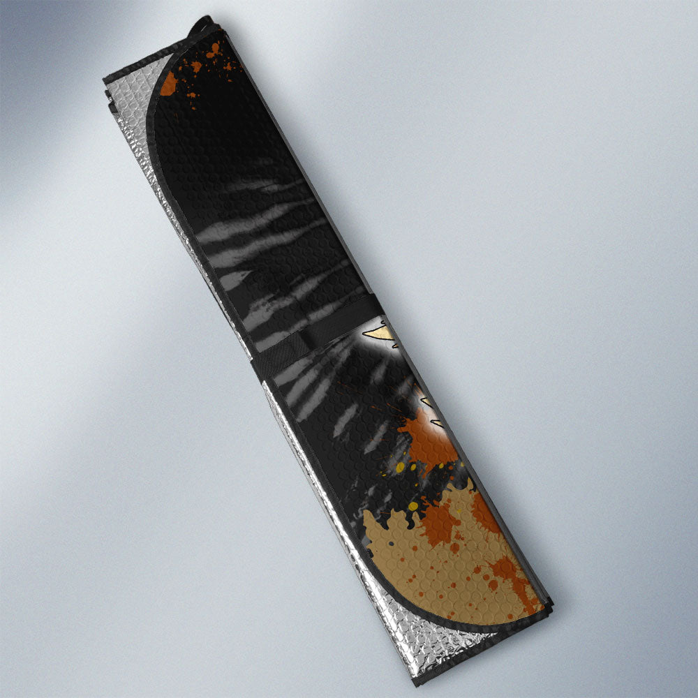 Arcanine Car Sunshade Custom Tie Dye Style Car Accessories - Gearcarcover - 3
