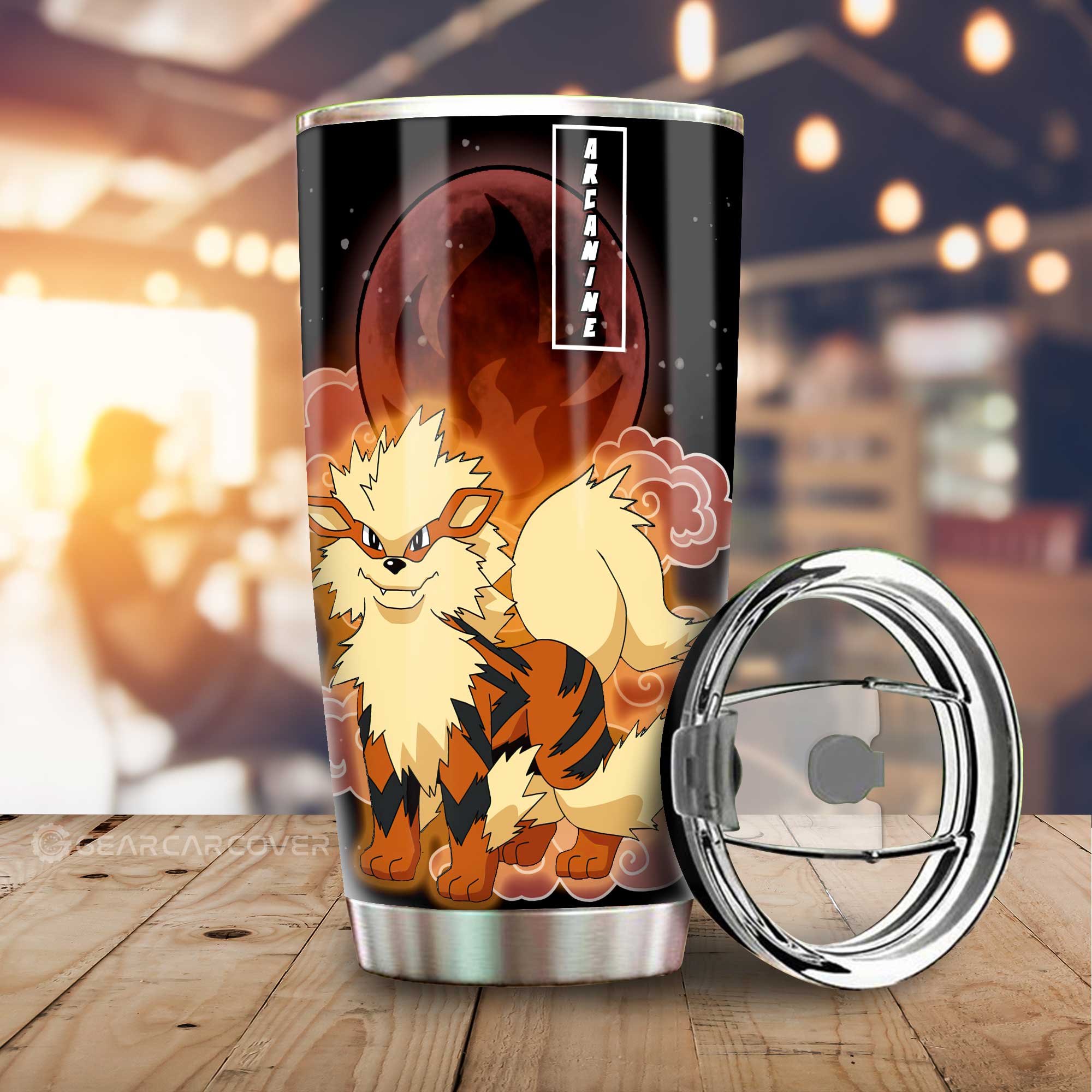 Arcanine Tumbler Cup Custom - Gearcarcover - 1