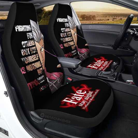 Archer Car Seat Covers Custom Fate Stay Night Anime Car Accessories - Gearcarcover - 1