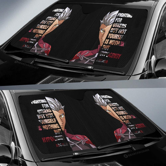 Archer Car Sunshade Custom Car Accessories - Gearcarcover - 2