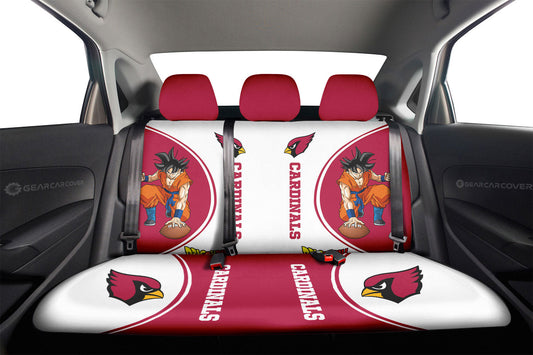 Arizona Cardinals Car Back Seat Covers Custom Car Accessories For Fans - Gearcarcover - 2