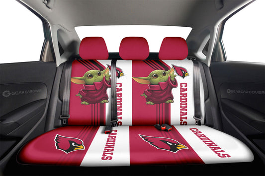 Arizona Cardinals Car Back Seat Covers Custom Car Accessories - Gearcarcover - 2