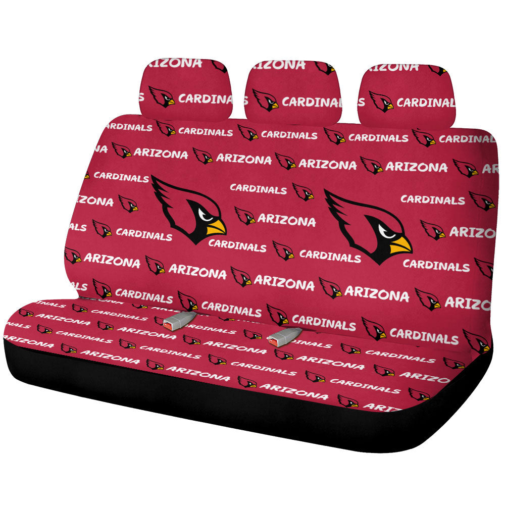 Arizona Cardinals Car Back Seat Covers Sporty Team Collection - Gearcarcover - 1