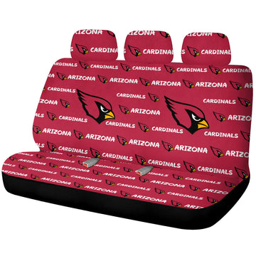 Arizona Cardinals Car Back Seat Covers Sporty Team Collection - Gearcarcover - 1
