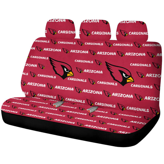 Arizona Cardinals Car Back Seat Covers Sporty Team Collection - Gearcarcover - 1