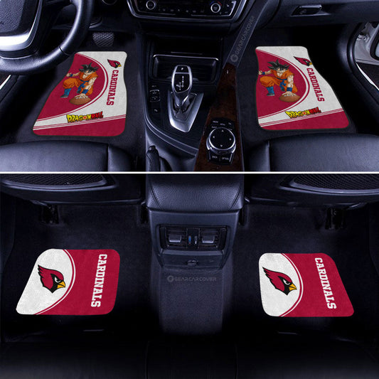 Arizona Cardinals Car Floor Mats Custom Car Accessories For Fans - Gearcarcover - 2