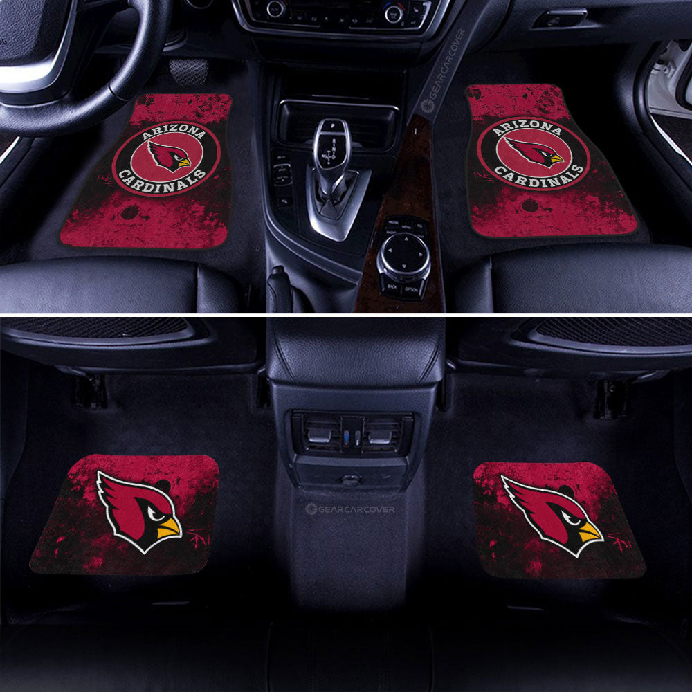 Arizona Cardinals Car Floor Mats Custom Car Accessories - Gearcarcover - 2