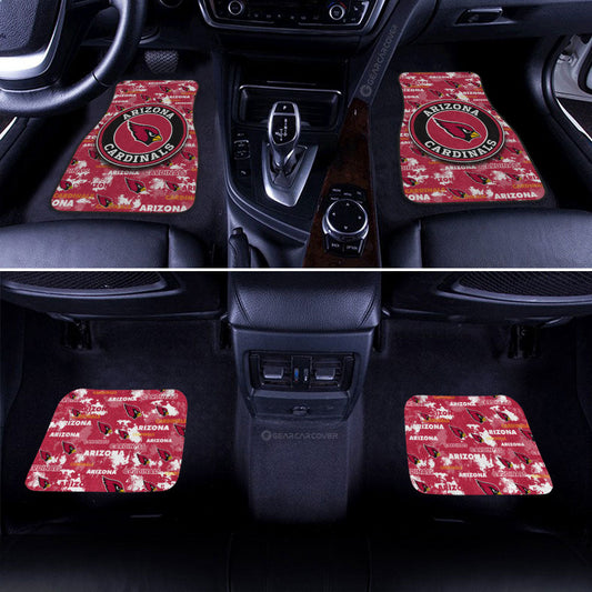 Arizona Cardinals Car Floor Mats Custom Car Accessories - Gearcarcover - 2