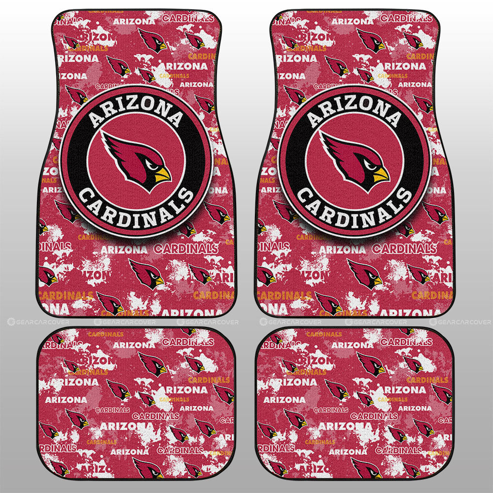 Arizona Cardinals Car Floor Mats Custom Car Accessories - Gearcarcover - 1