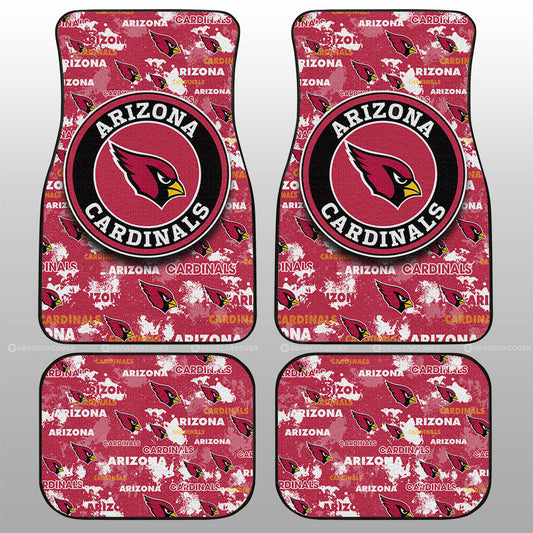 Arizona Cardinals Car Floor Mats Custom Car Accessories - Gearcarcover - 1
