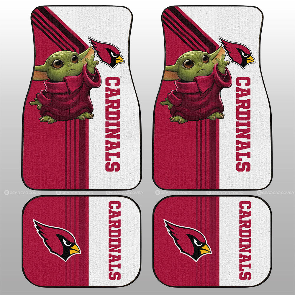 Arizona Cardinals Car Floor Mats Custom Car Accessories - Gearcarcover - 1