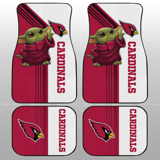 Arizona Cardinals Car Floor Mats Custom Car Accessories - Gearcarcover - 1