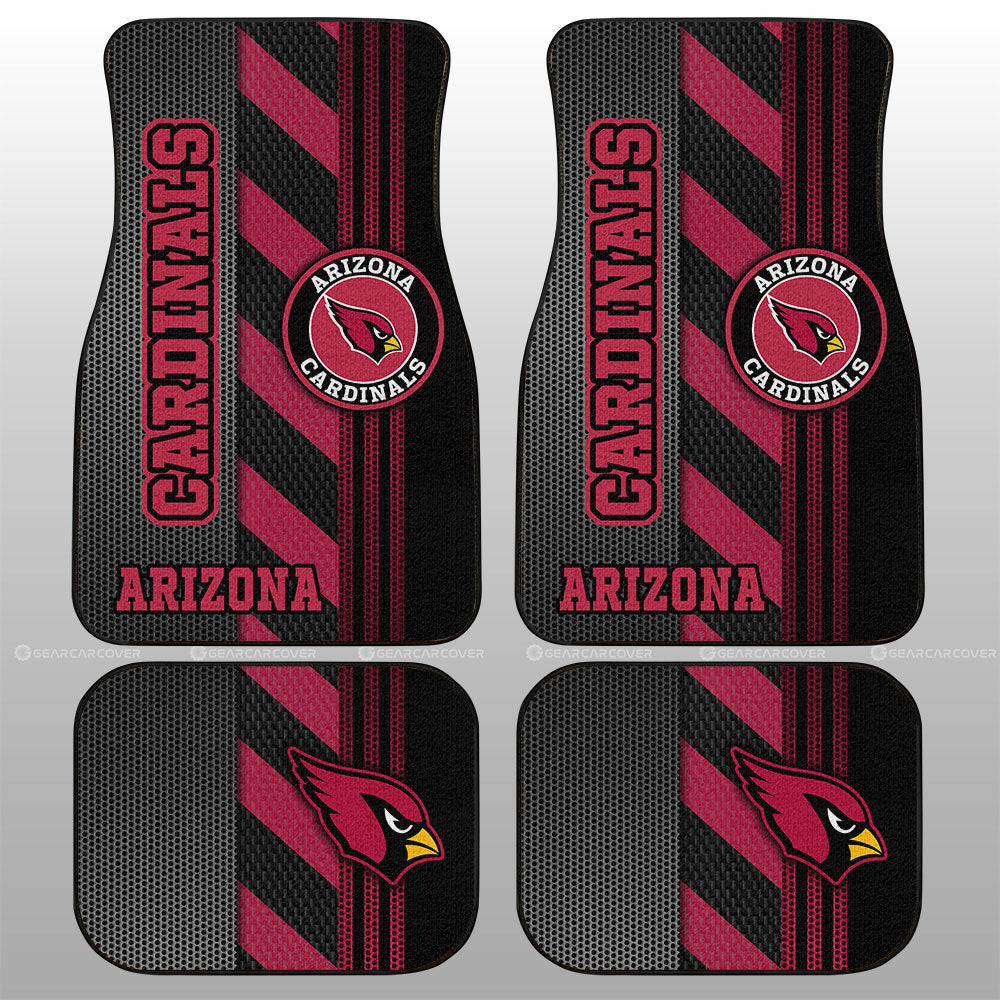 Arizona Cardinals Car Floor Mats Custom Car Accessories - Gearcarcover - 1