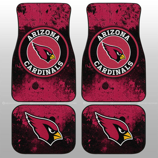 Arizona Cardinals Car Floor Mats Custom Car Accessories - Gearcarcover - 1