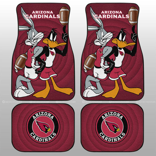 Arizona Cardinals Car Floor Mats Custom Car Accessories - Gearcarcover - 1