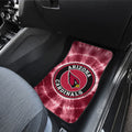 Arizona Cardinals Car Floor Mats Custom Tie Dye Car Accessories - Gearcarcover - 3