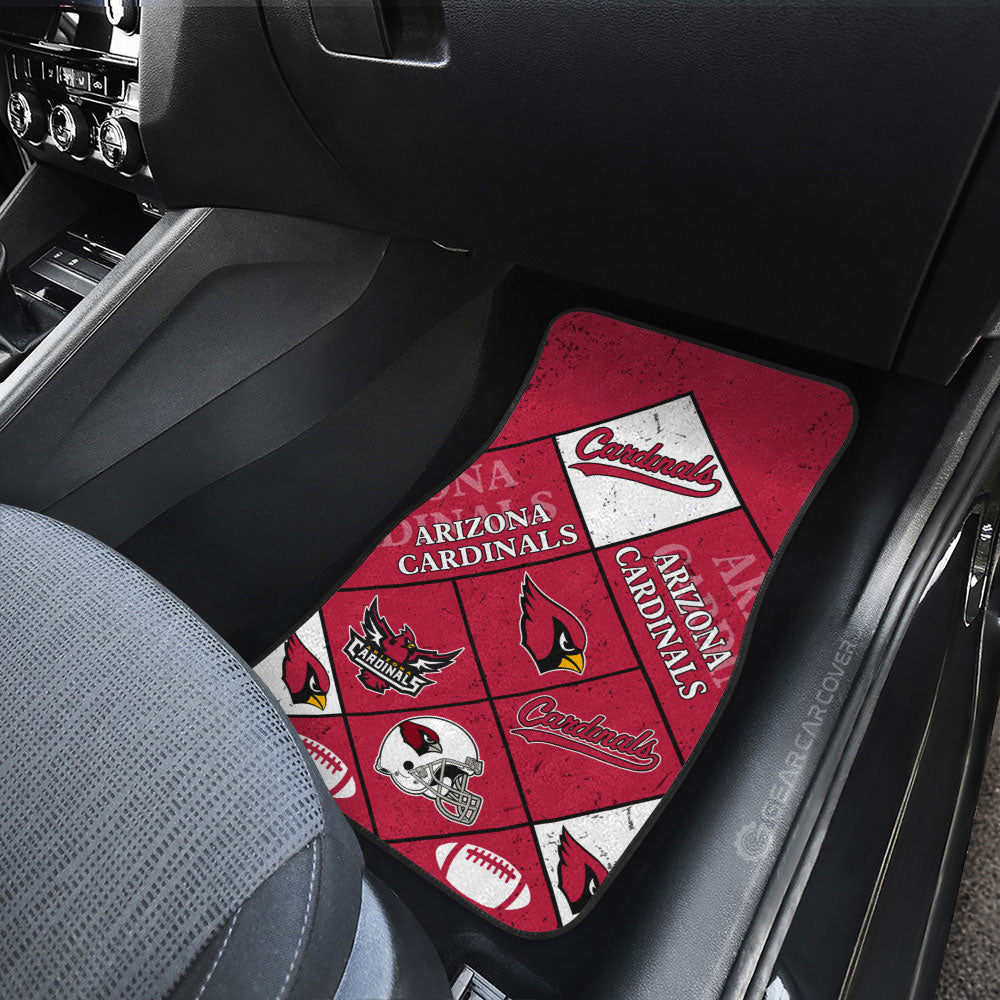 Arizona Cardinals Car Floor Mats Sporty Team Collection - Gearcarcover - 3