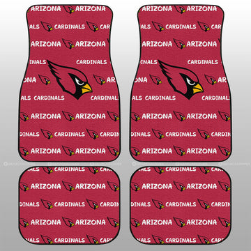 Arizona Cardinals Car Floor Mats Sporty Team Collection - Gearcarcover - 1
