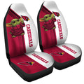 Arizona Cardinals Car Seat Covers Baby Yoda Car Accessories - Gearcarcover - 3
