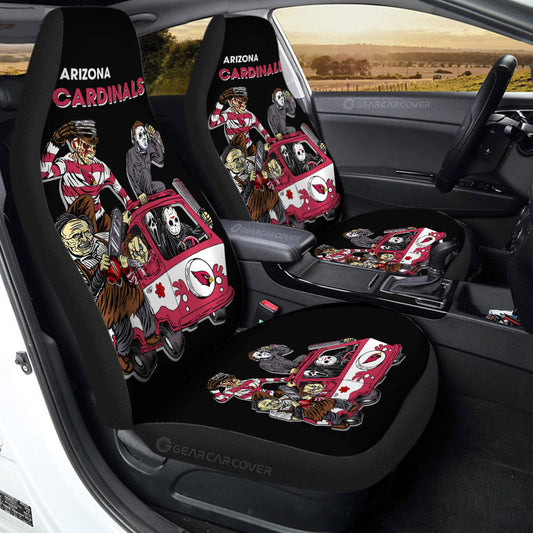 Arizona Cardinals Car Seat Covers Custom Car Accessories - Gearcarcover - 2