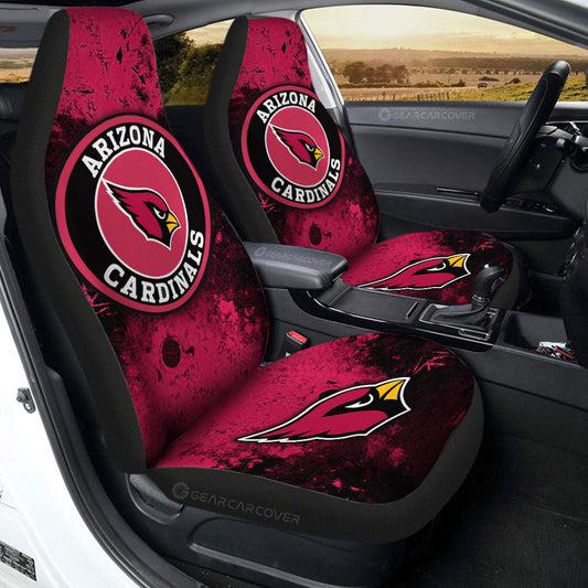Arizona Cardinals Car Seat Covers Custom Car Accessories - Gearcarcover - 2