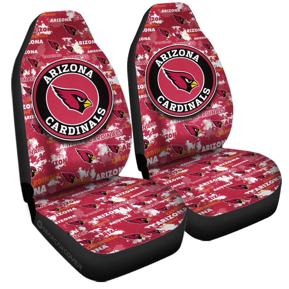 Arizona Cardinals Car Seat Covers Custom Car Accessories - Gearcarcover - 3