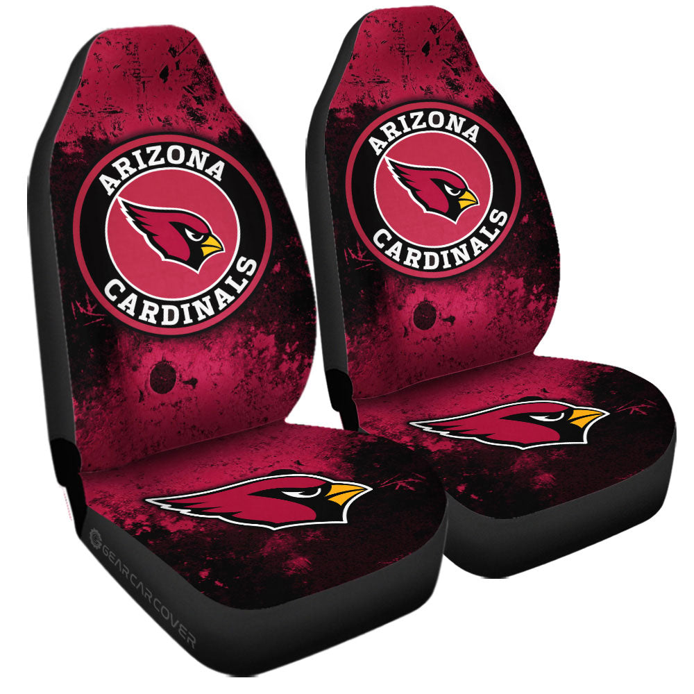 Arizona Cardinals Car Seat Covers Custom Car Accessories - Gearcarcover - 3