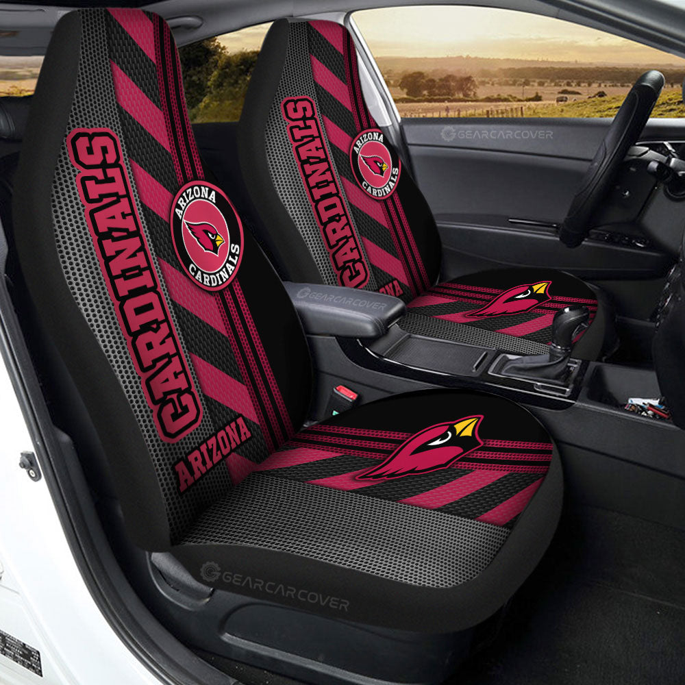 Arizona Cardinals Car Seat Covers Custom Car Accessories - Gearcarcover - 2