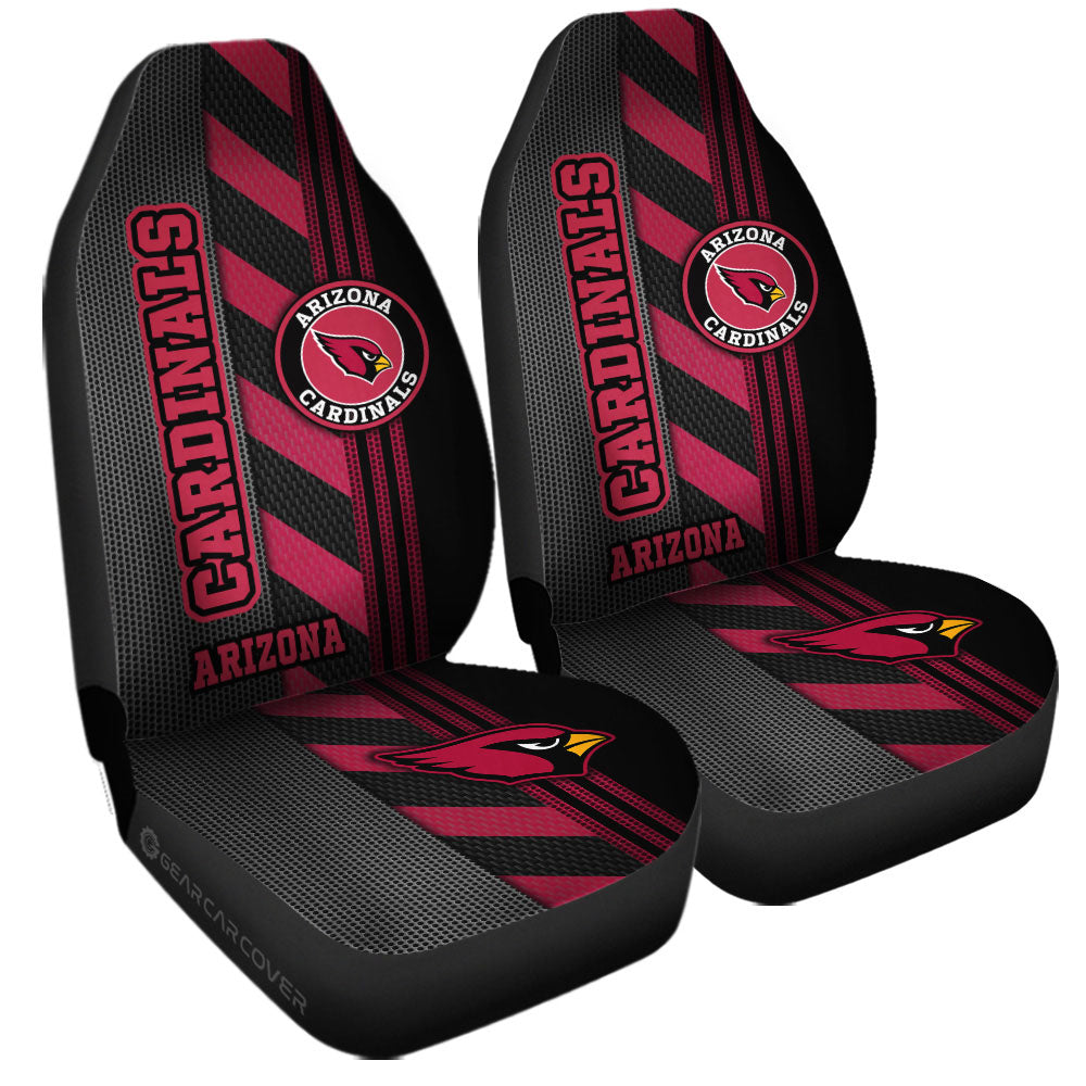 Arizona Cardinals Car Seat Covers Custom Car Accessories - Gearcarcover - 3