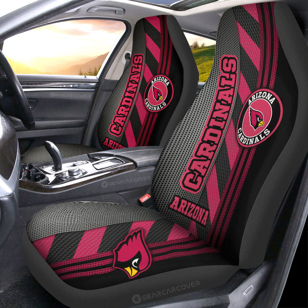 Arizona Cardinals Car Seat Covers Custom Car Accessories - Gearcarcover - 1