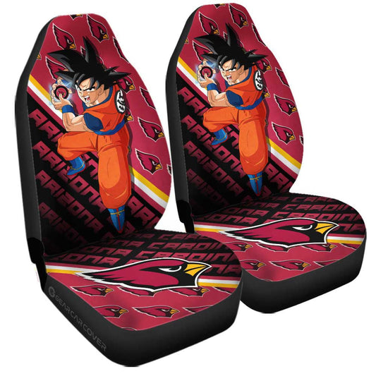 Arizona Cardinals Car Seat Covers Goku Car Accessories For Fans - Gearcarcover - 2