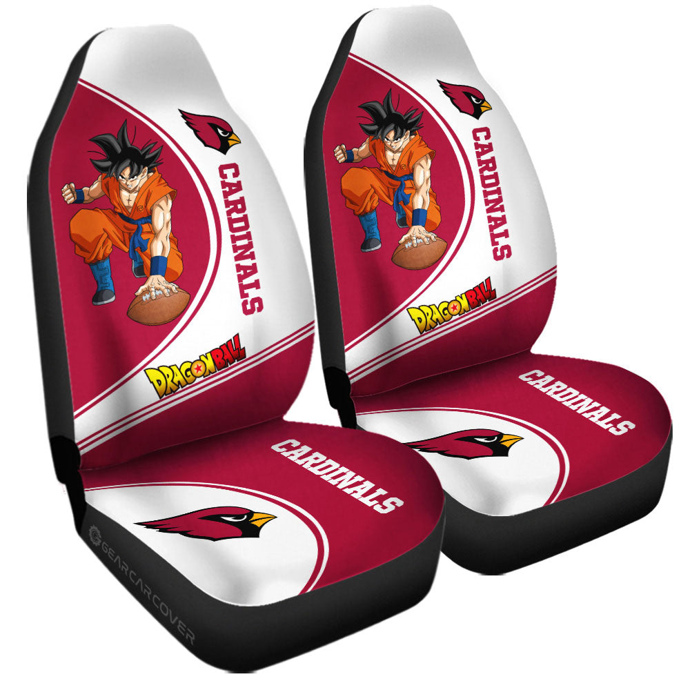 Arizona Cardinals Car Seat Covers Goku Car Accessories For Fans - Gearcarcover - 3