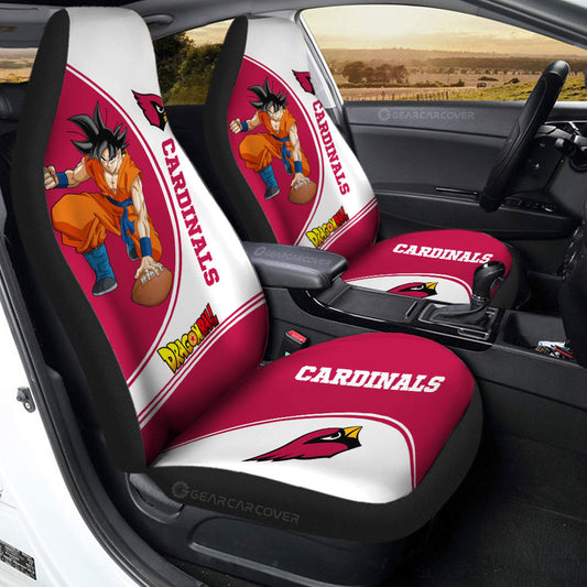 Arizona Cardinals Car Seat Covers Goku Car Accessories For Fans - Gearcarcover - 2