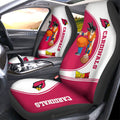 Arizona Cardinals Car Seat Covers Goku Car Accessories For Fans - Gearcarcover - 1