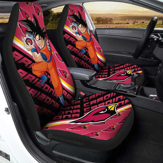 Arizona Cardinals Car Seat Covers Goku Car Accessories For Fans - Gearcarcover - 1