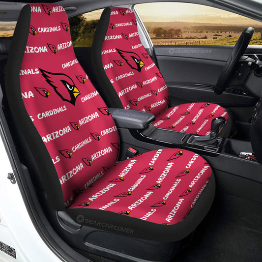 Arizona Cardinals Car Seat Covers Sporty Team Collection - Gearcarcover - 2