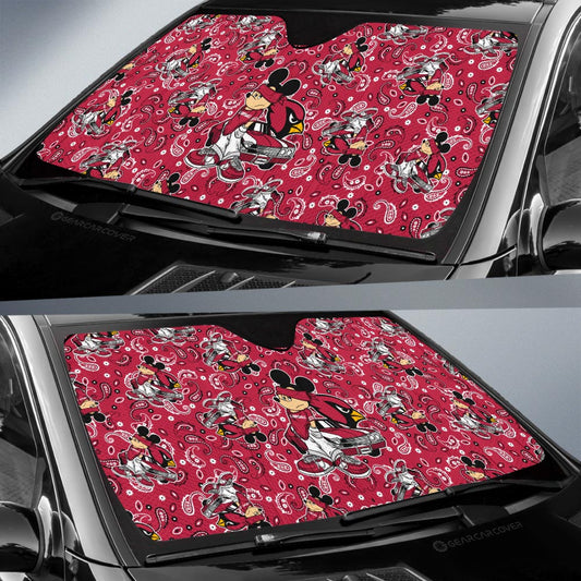Arizona Cardinals Car Sunshade Cartoon Theme Collection - Gearcarcover - 2