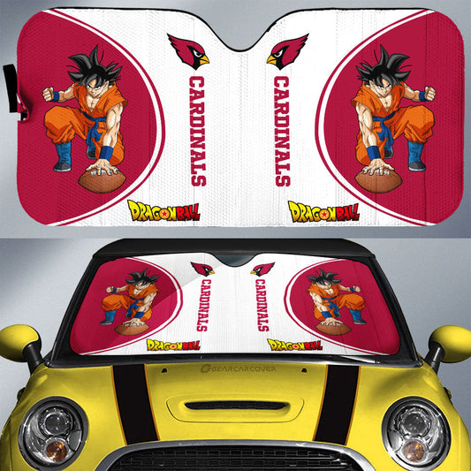 Arizona Cardinals Car Sunshade Custom Car Accessories For Fans - Gearcarcover - 1