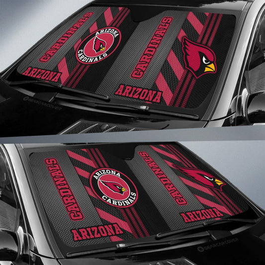 Arizona Cardinals Car Sunshade Custom Car Accessories - Gearcarcover - 2
