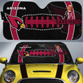 Arizona Cardinals Car Sunshade Custom Car Accessories - Gearcarcover - 1