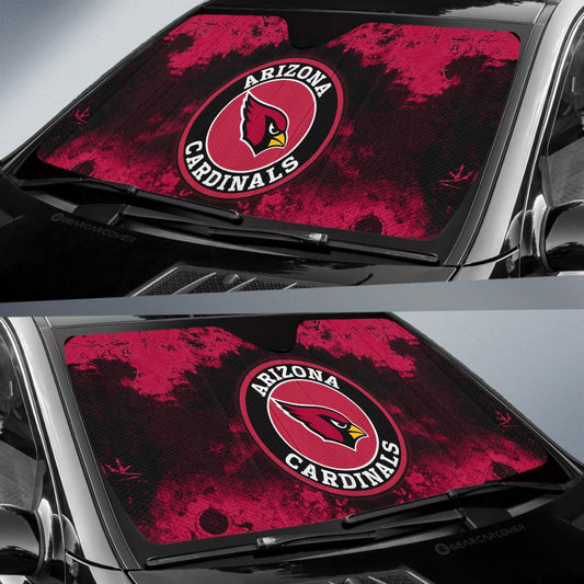 Arizona Cardinals Car Sunshade Custom Car Accessories - Gearcarcover - 2